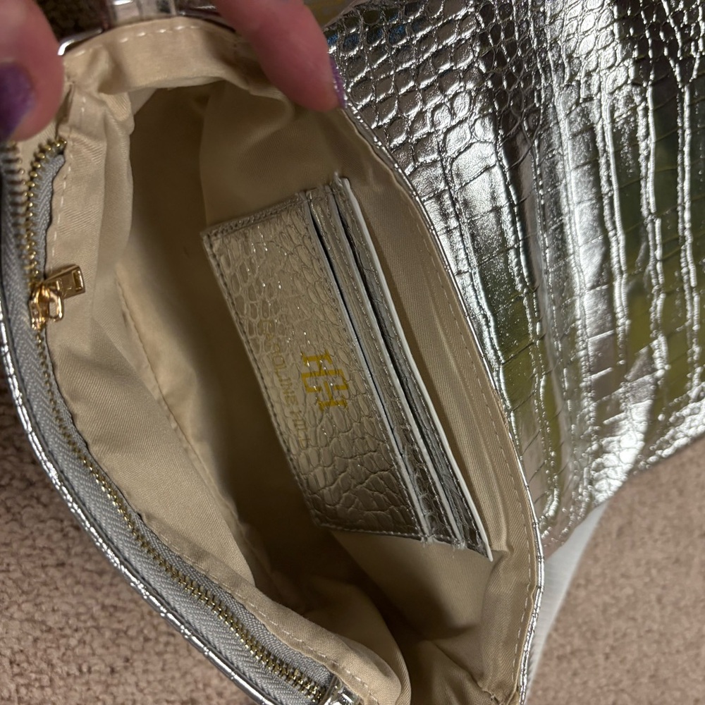 Caroline Hill Dakota Platinum Crossbody ntw - Picture 4 of 7